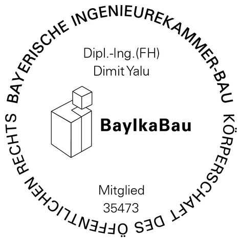 Mitglied bei der Bayerischen Ingenieurekammer-Bau